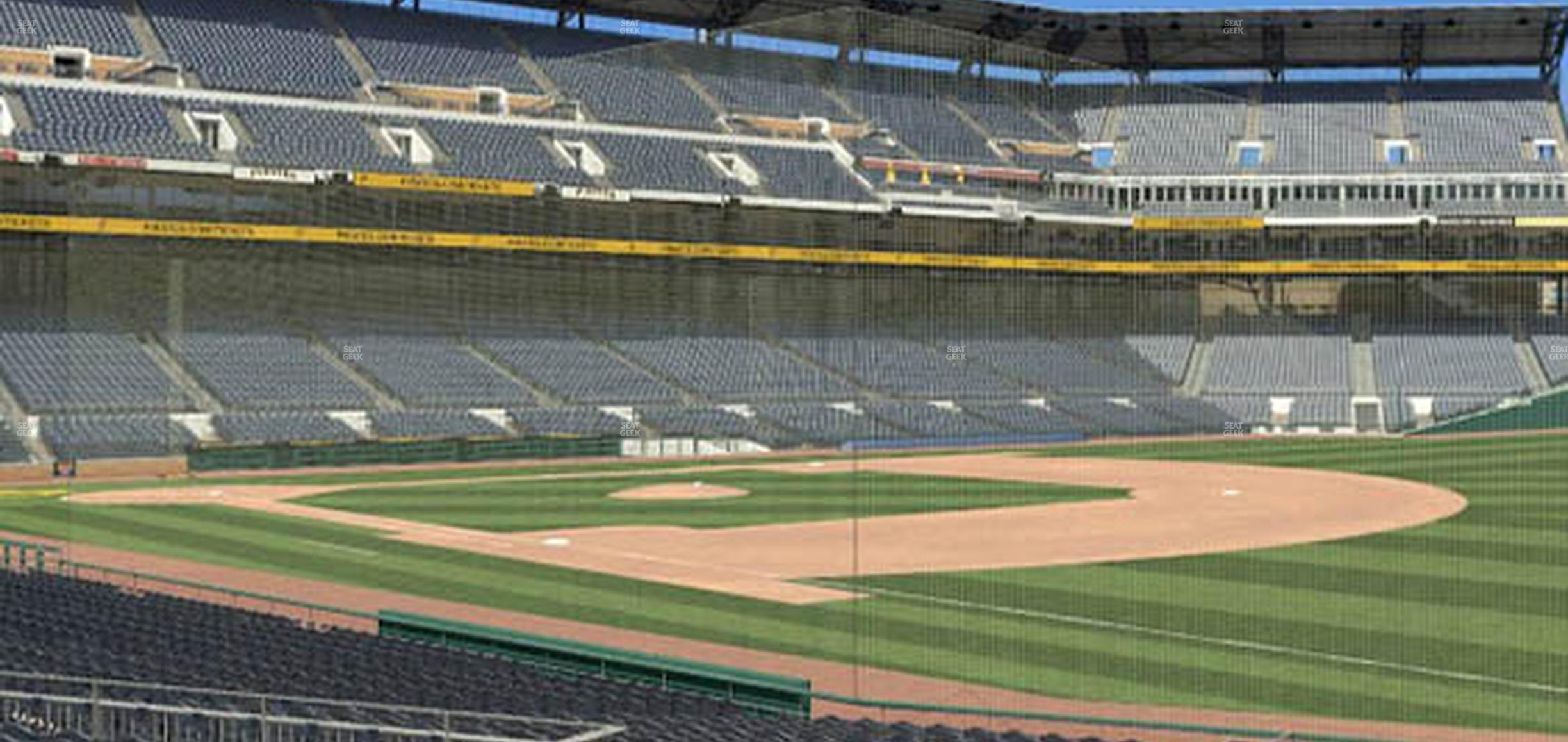 Seating view for PNC Park Section 103