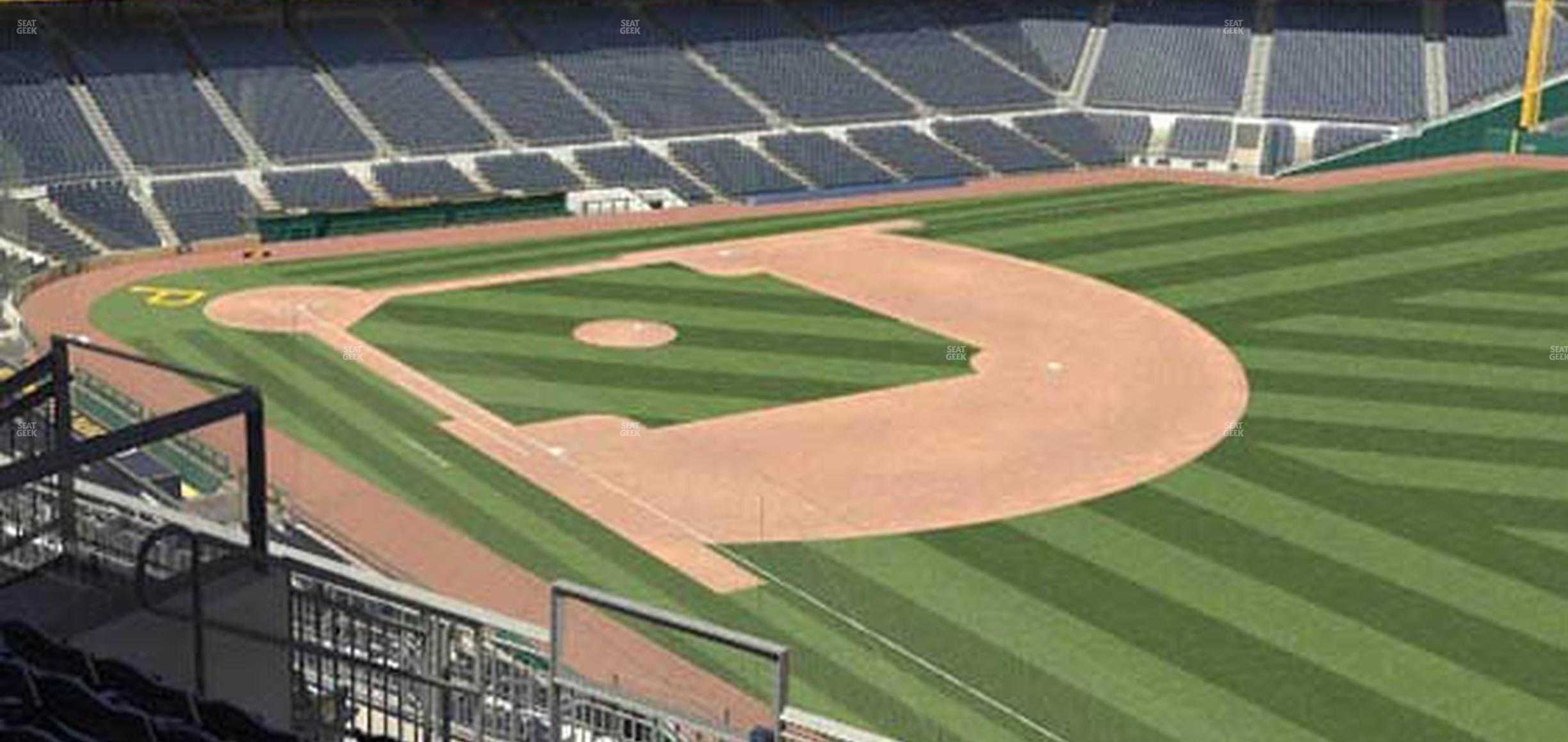 Seating view for PNC Park Section 302