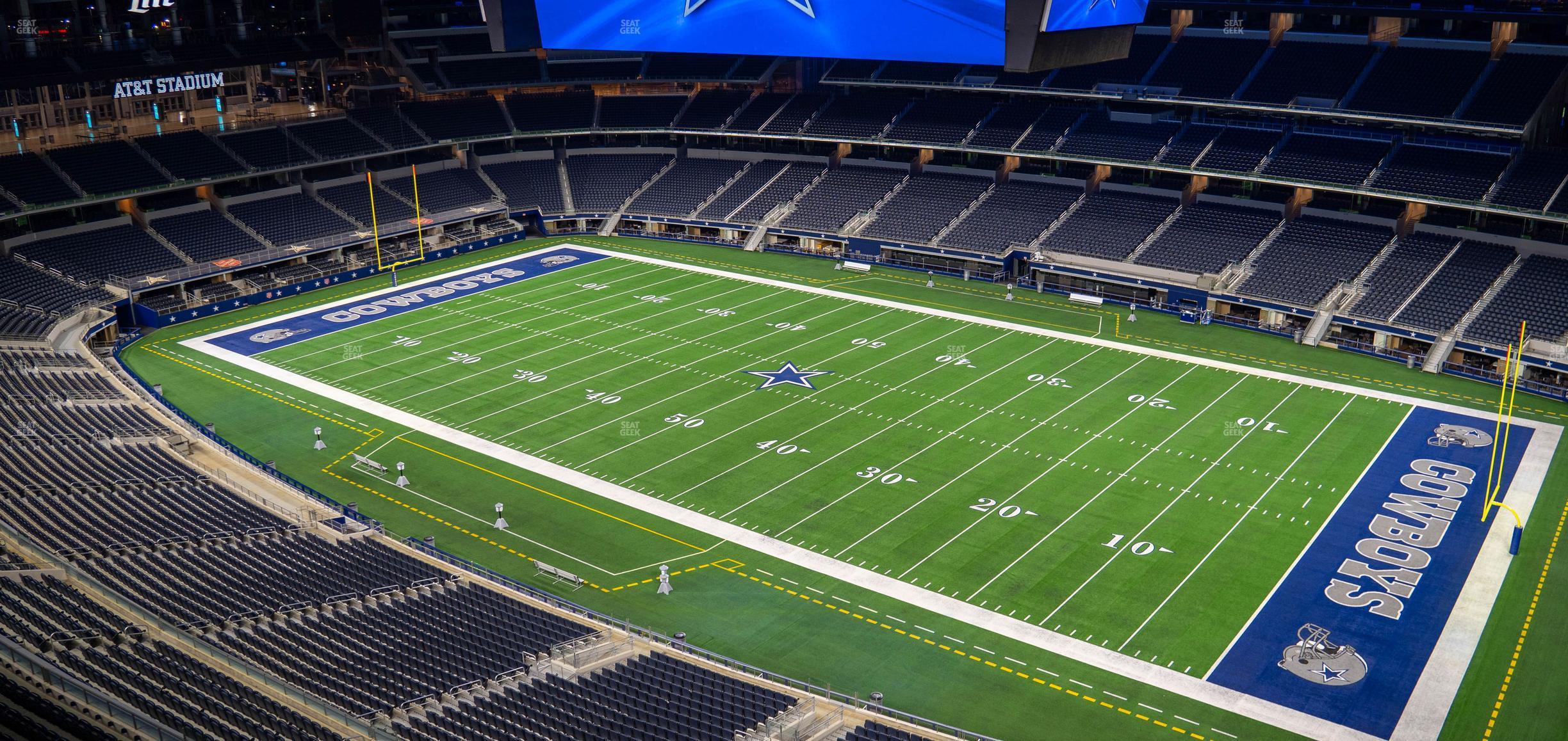 Seating view for AT&T Stadium Section Star Suite 626