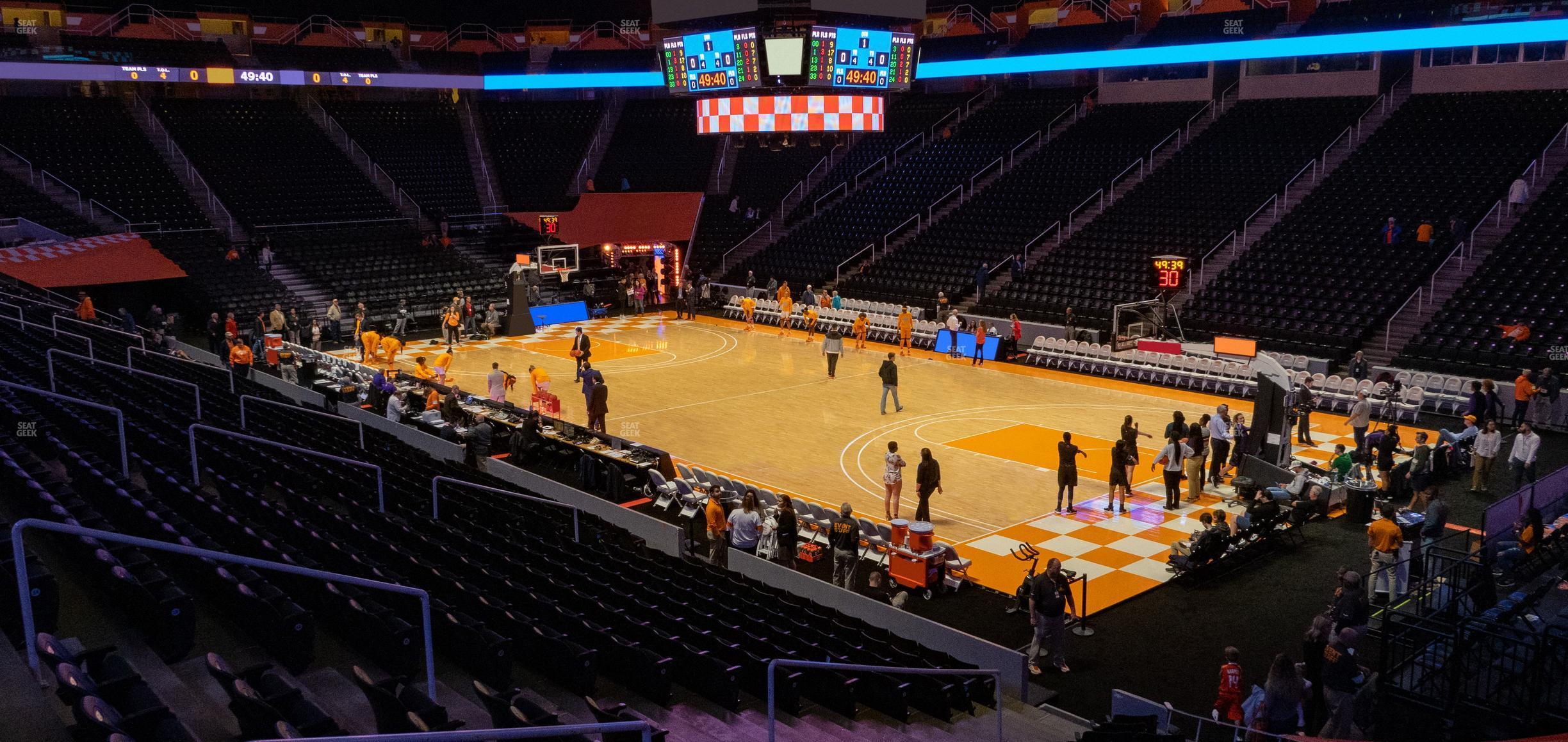 Seating view for Thompson-Boling Arena at Food City Center Section 101