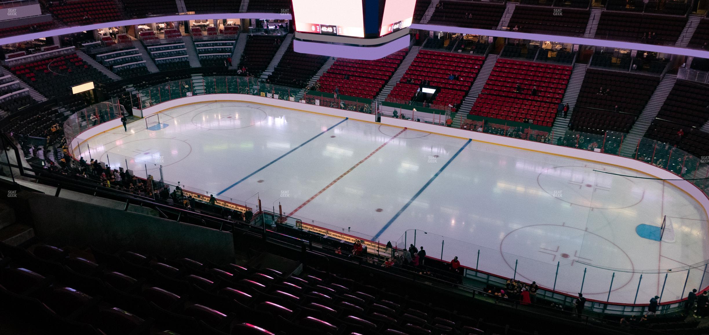 Seating view for Canadian Tire Centre Section 306