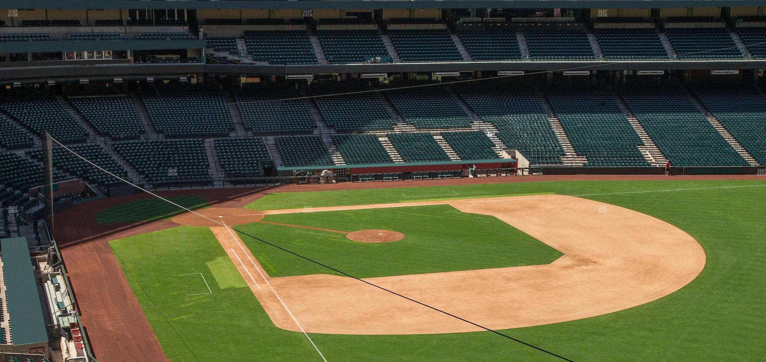 Seating view for Chase Field Section 300