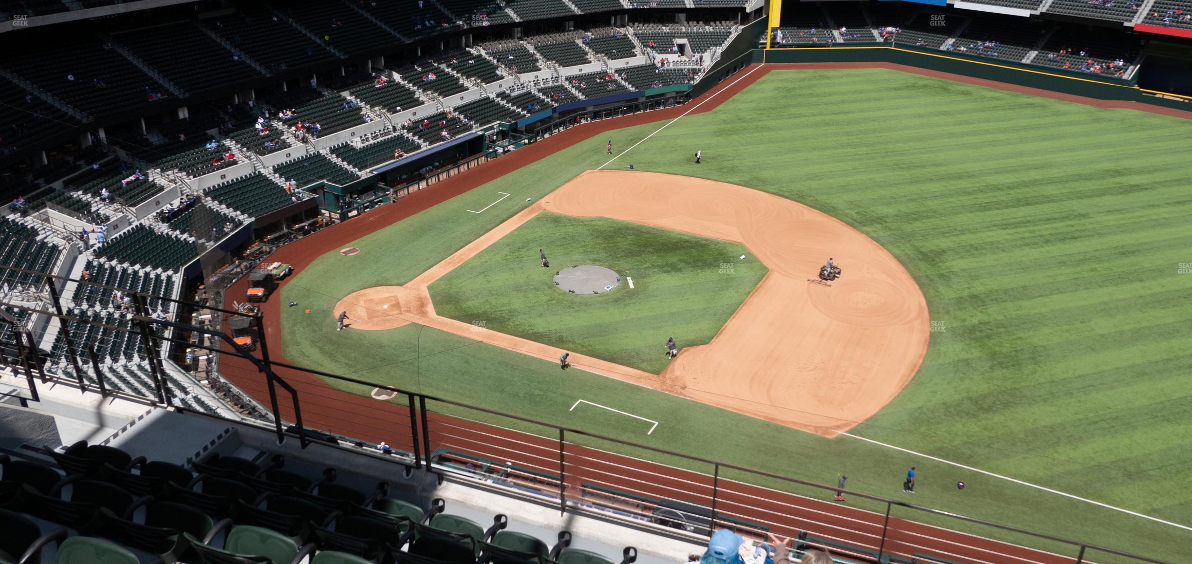 Seating view for Globe Life Field Section 318