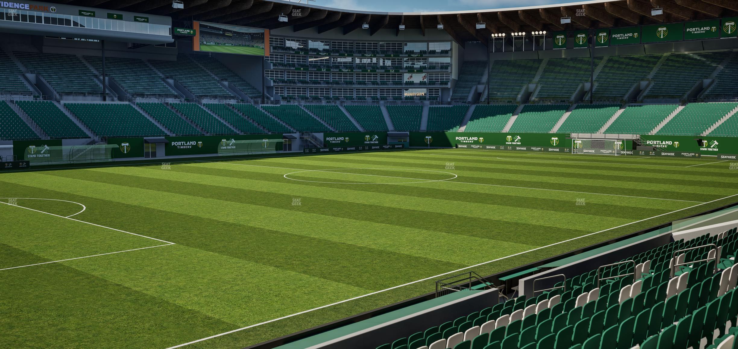 Seating view for Providence Park Section 94