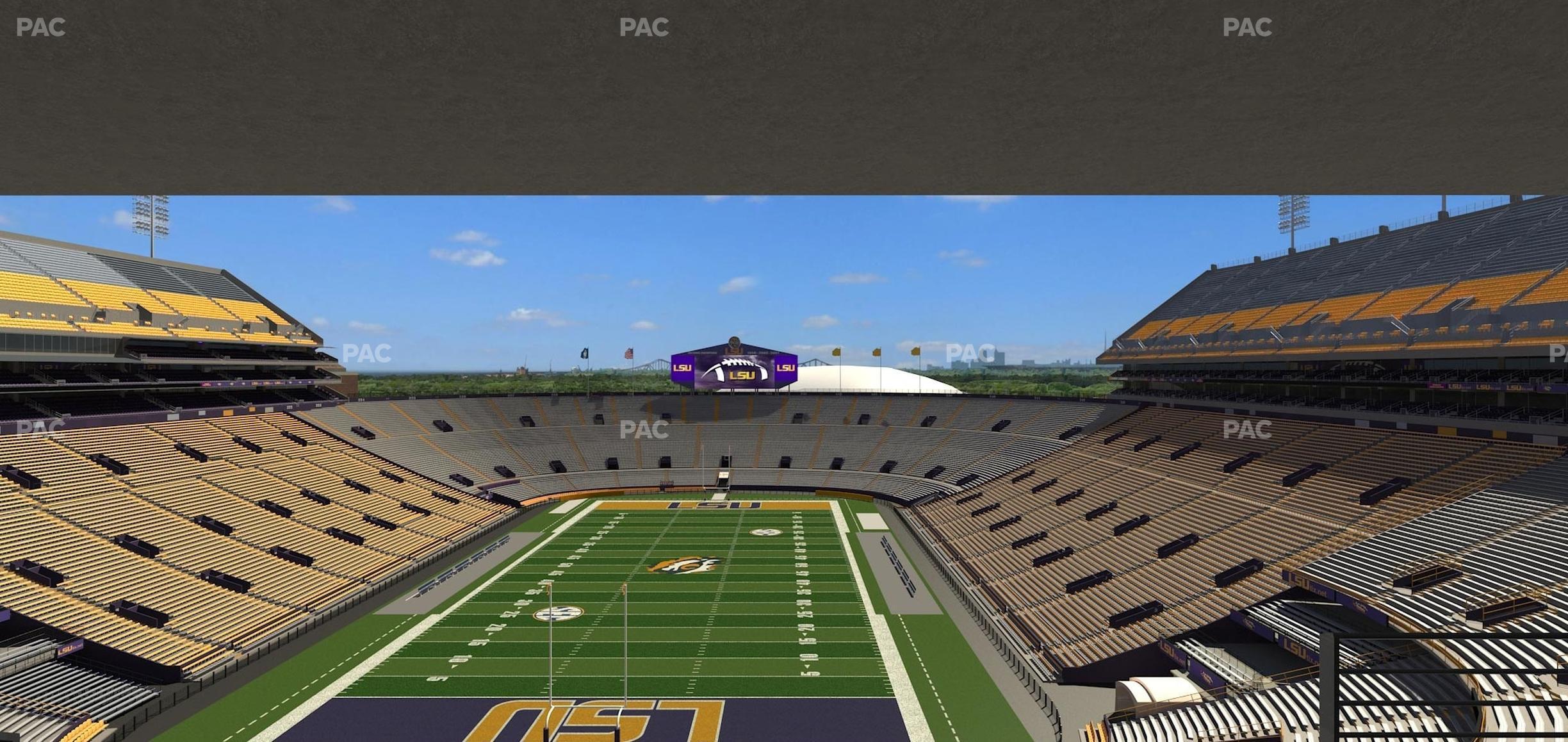 Seating view for Tiger Stadium Section Suite 250