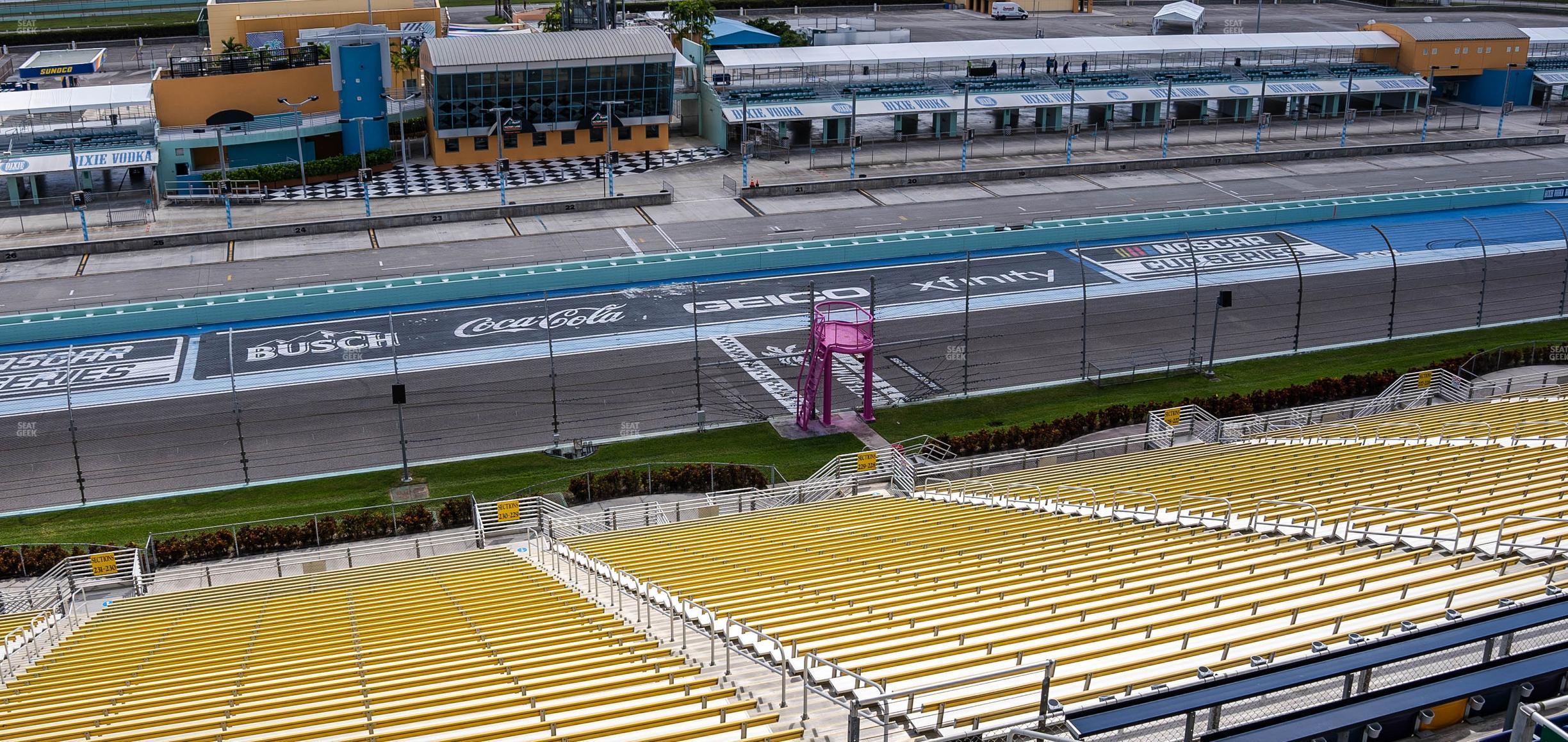 Seating view for Homestead-Miami Speedway Section Skybox Suite 5