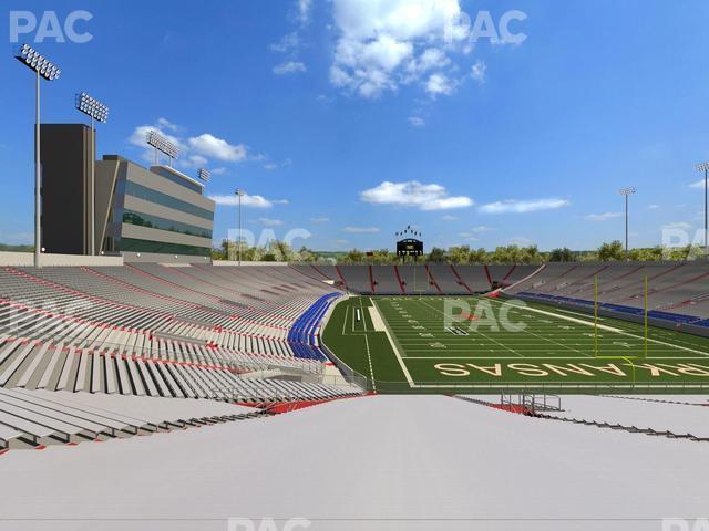 Seating view for War Memorial Stadium (Little Rock) Section 18