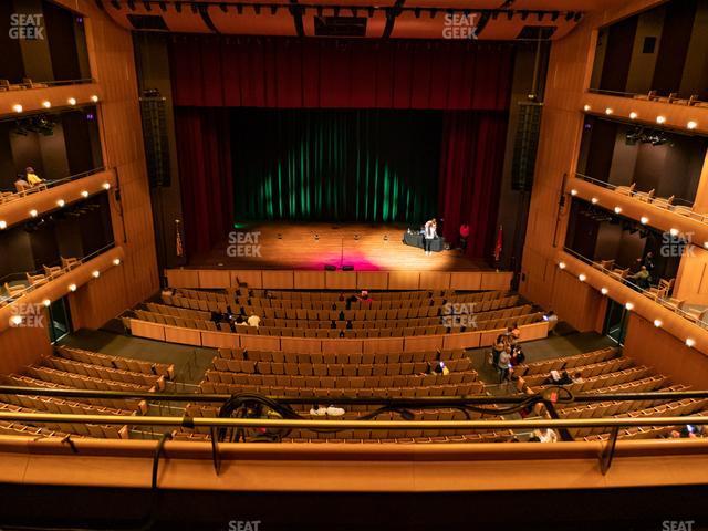 Seating view for Cannon Center For The Performing Arts Section Lower Balcony