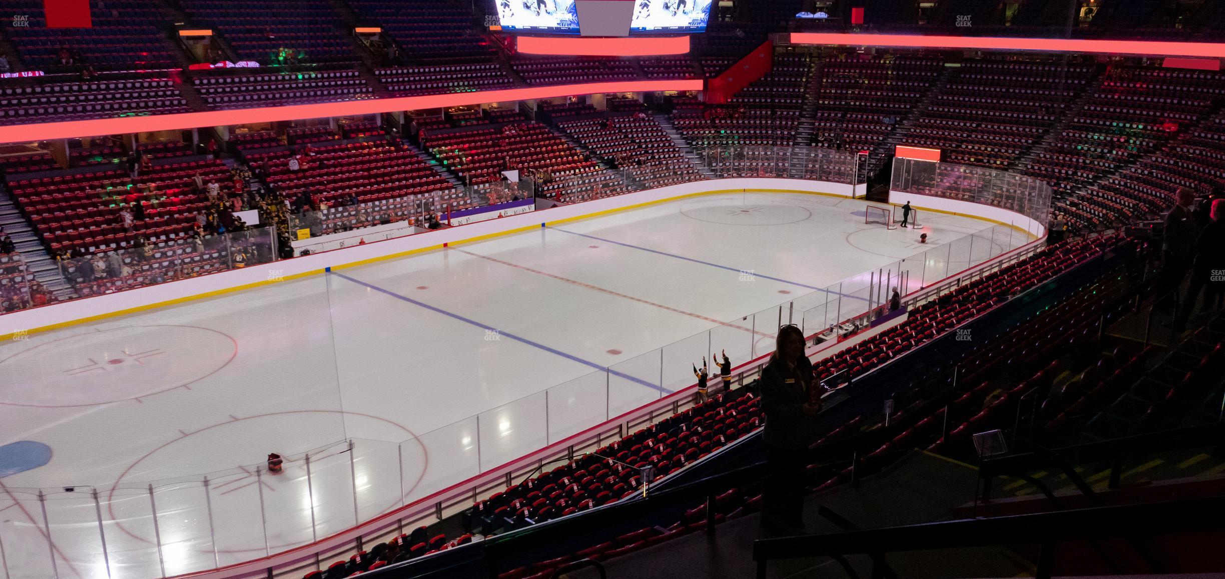 Seating view for Scotiabank Saddledome Section 223