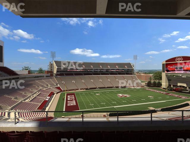 Seating view for Davis Wade Stadium Section 210