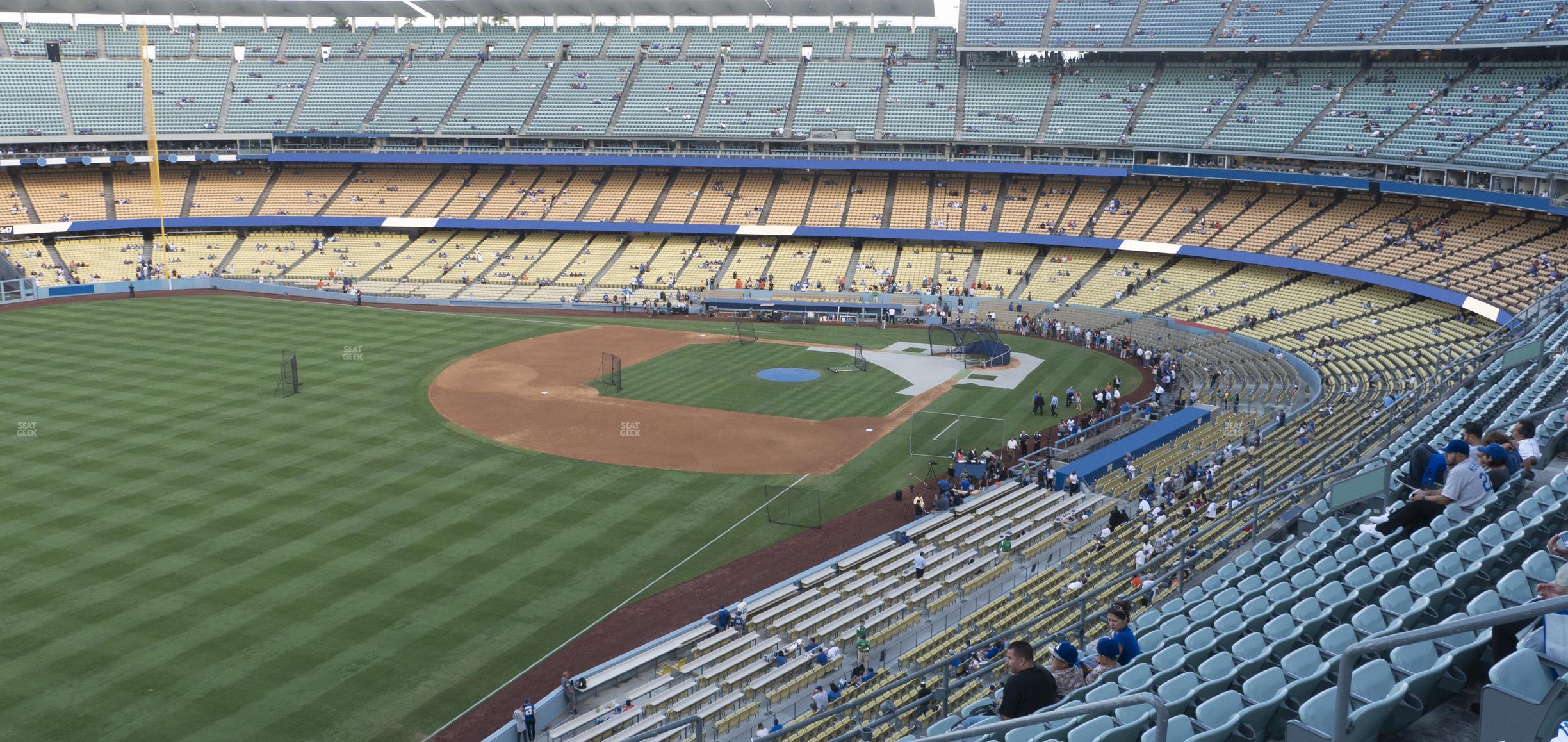 Seating view for Dodger Stadium Section 47 Rs