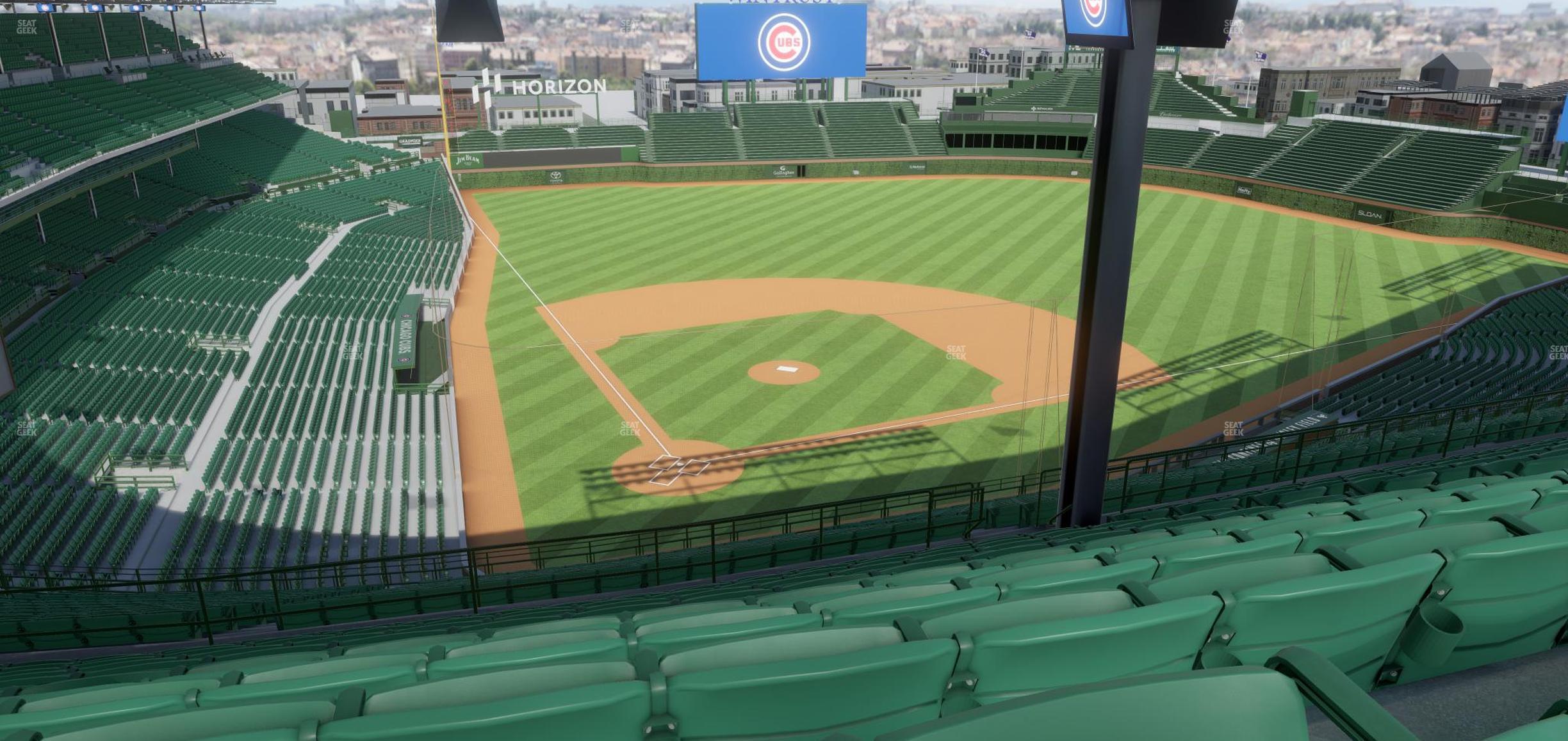 Seating view for Wrigley Field Section 420 Right