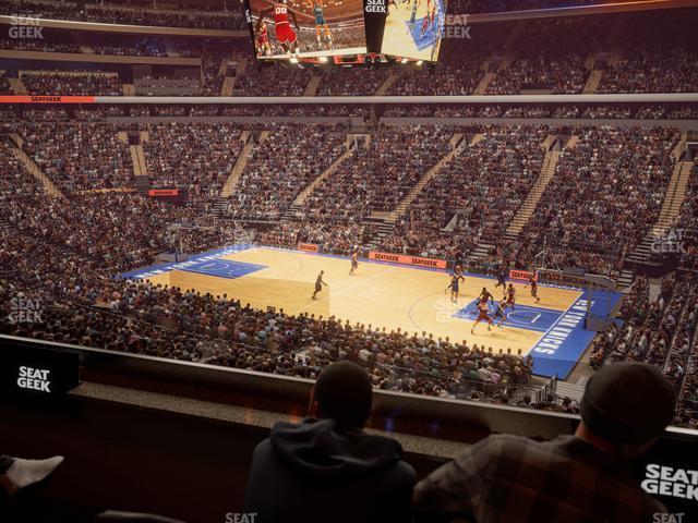 Seating view for Madison Square Garden Section Lexus Level Suite 18