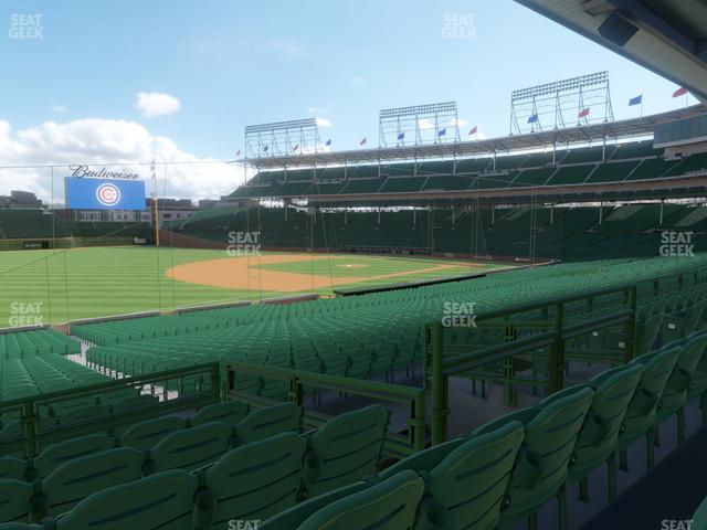 Seating view for Wrigley Field Section 207