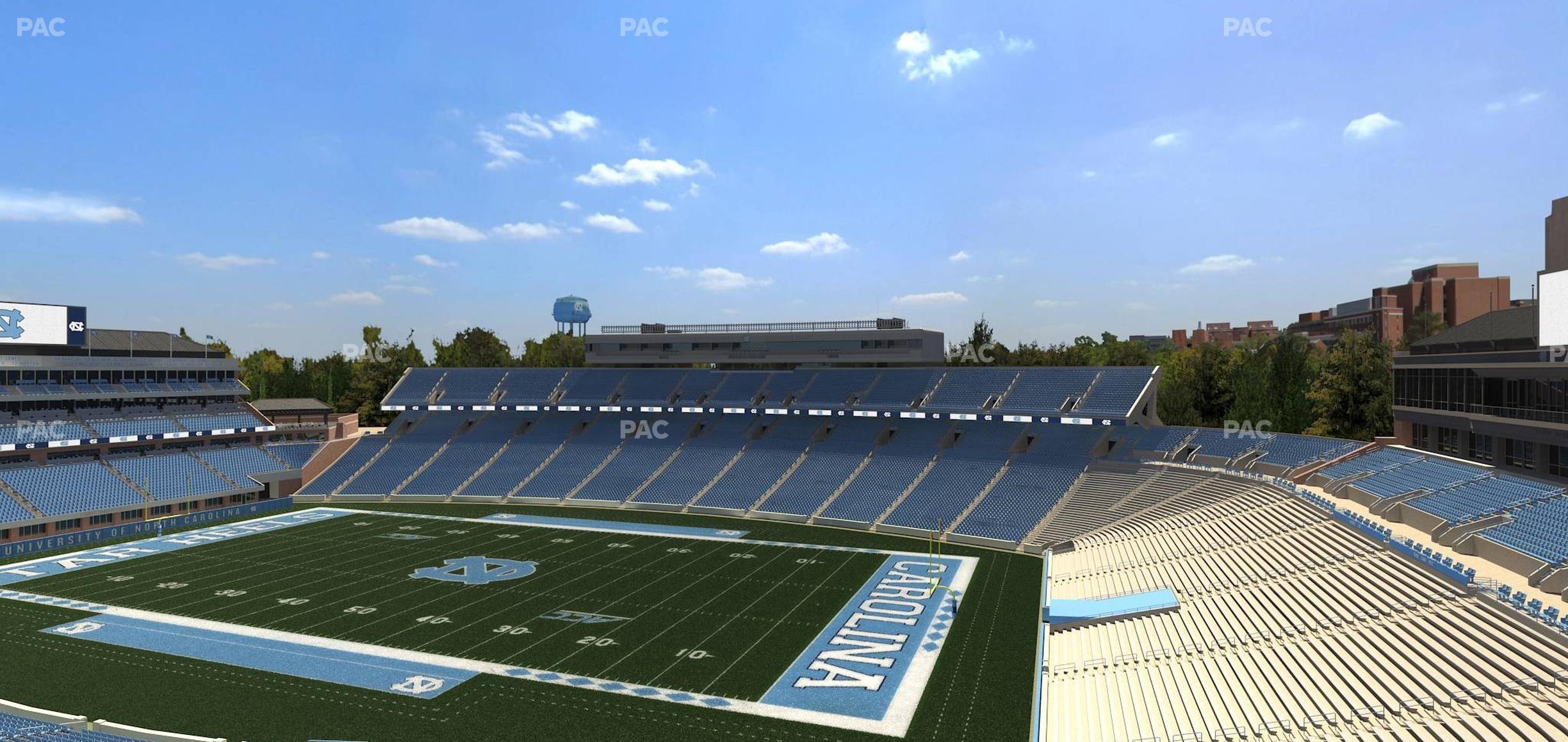 Seating view for Kenan Memorial Stadium Section 211