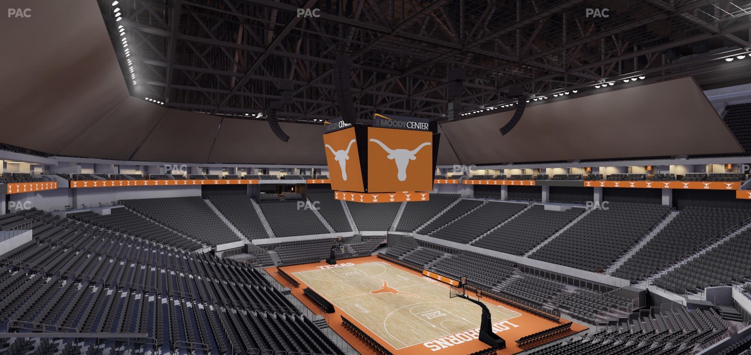 Seating view for Moody Center ATX Section Loge 23