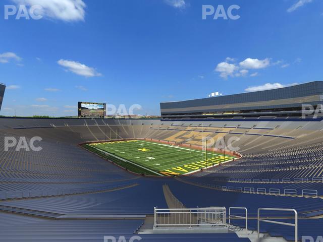 Seating view for Michigan Stadium Section 16