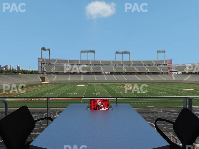 Seating view for TDECU Stadium Section Loge Box 17