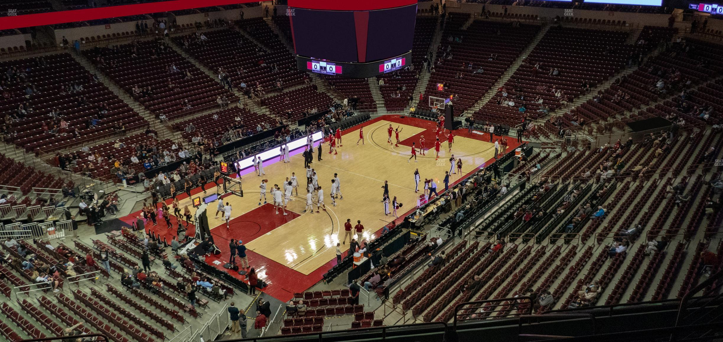 Seating view for Colonial Life Arena Section 212