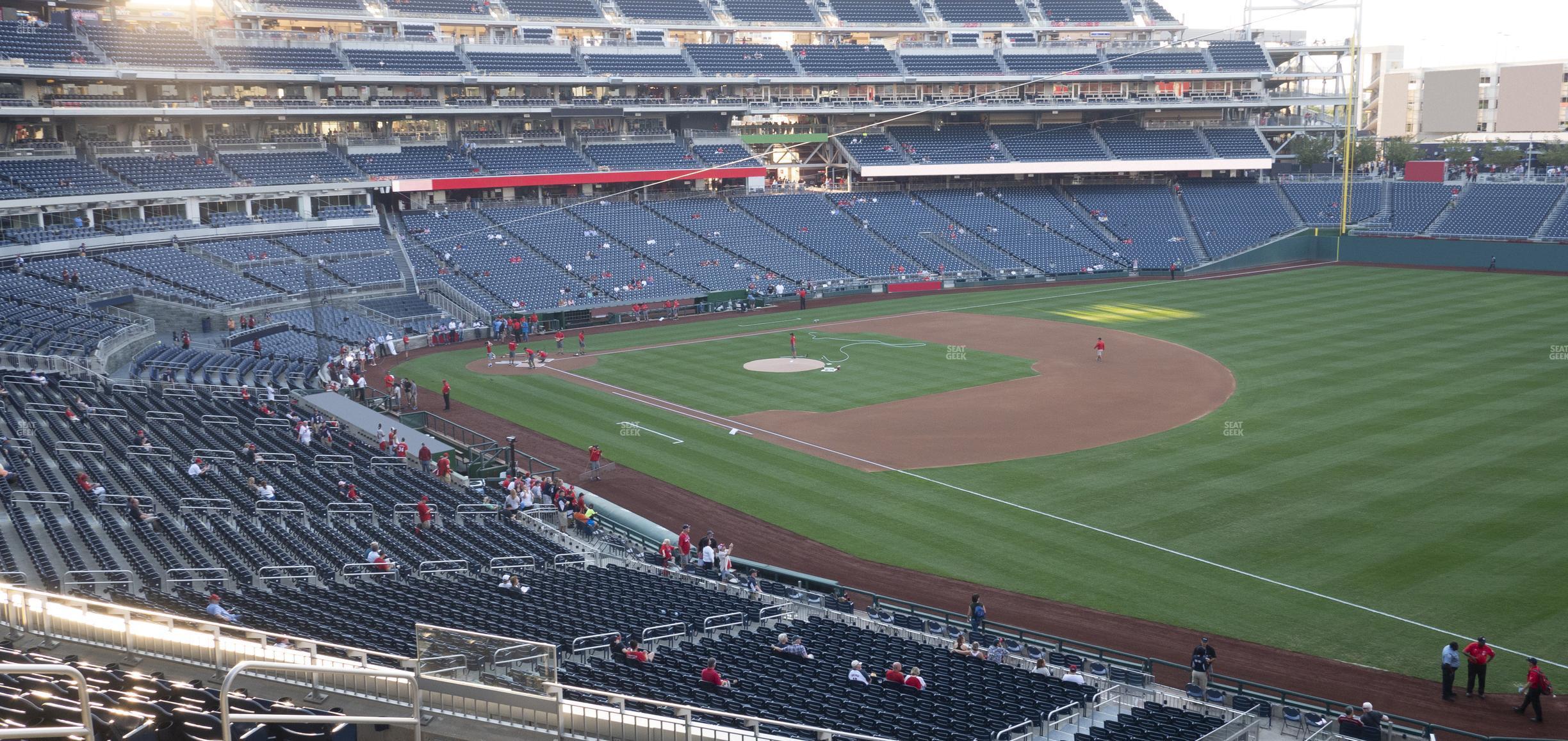 Seating view for Nationals Park Section 227