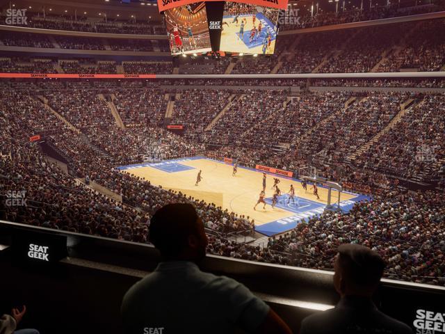 Seating view for Madison Square Garden Section Lexus Level Suite 22