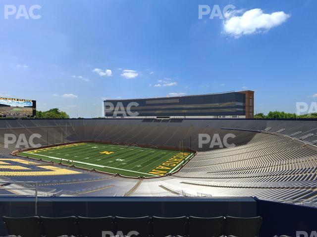 Seating view for Michigan Stadium Section 317