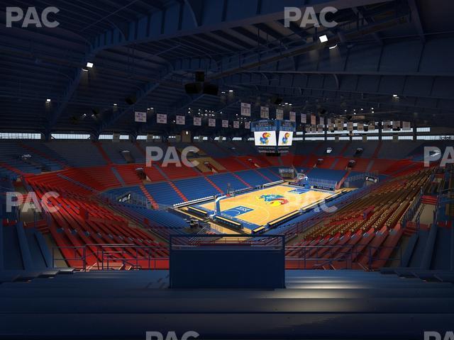 Seating view for Allen Fieldhouse Section 9 A