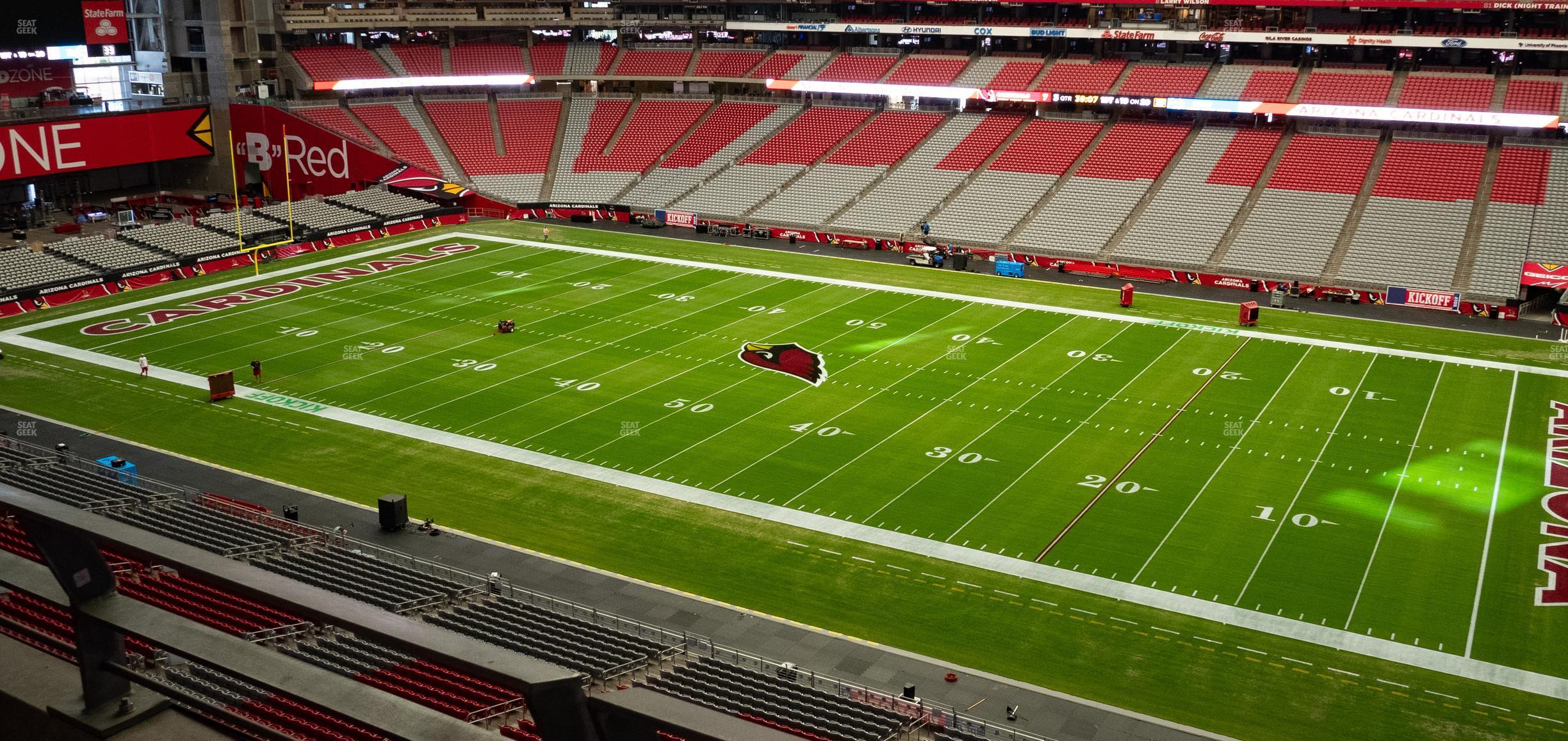 Seating view for State Farm Stadium Section Ring Of Honor 439