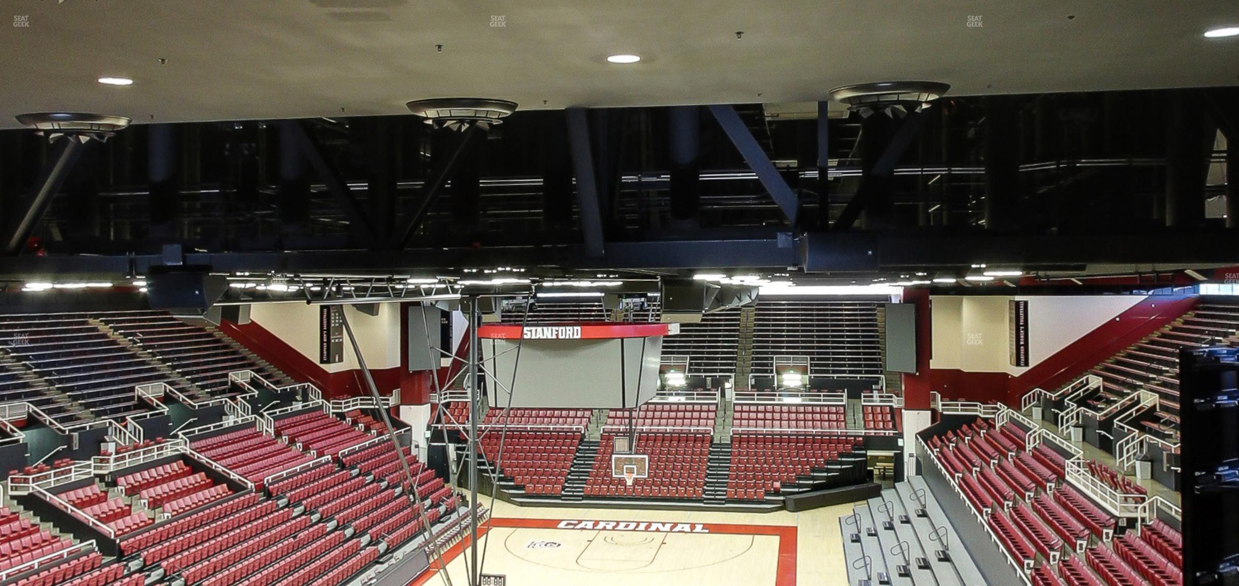 Seating view for Maples Pavilion Section 8