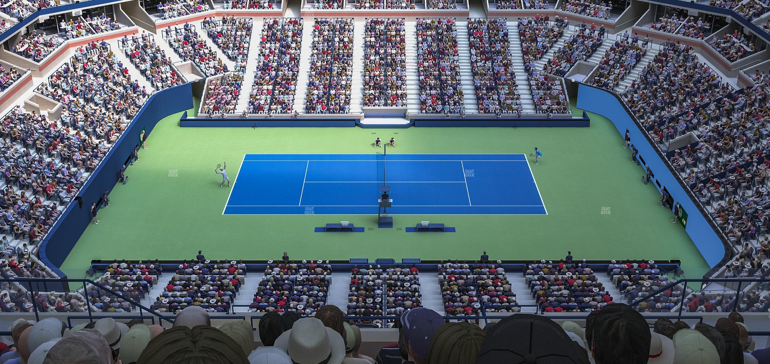 Seating view for Arthur Ashe Stadium Section 331