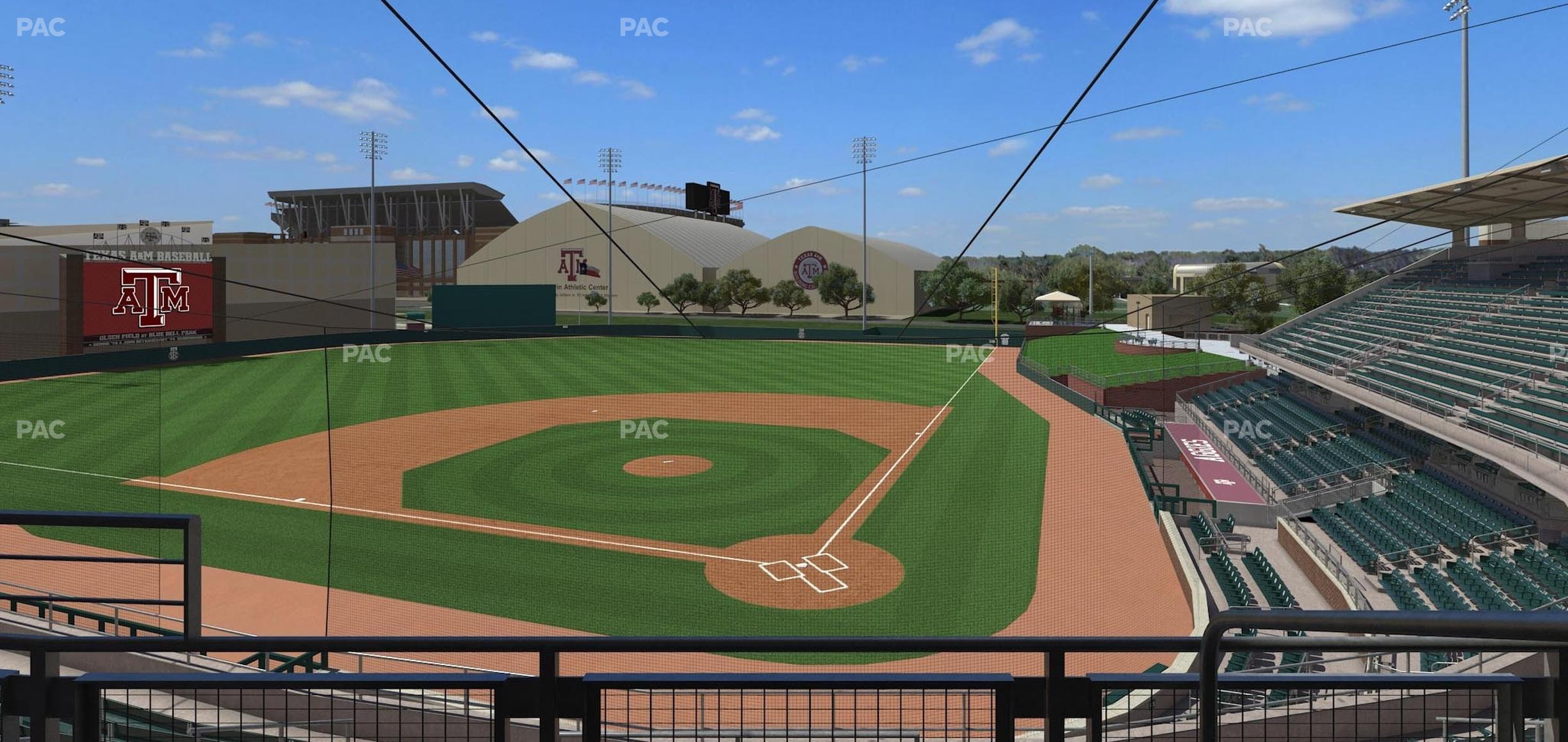 Seating view for Olsen Field at Blue Bell Park Section Suite 6