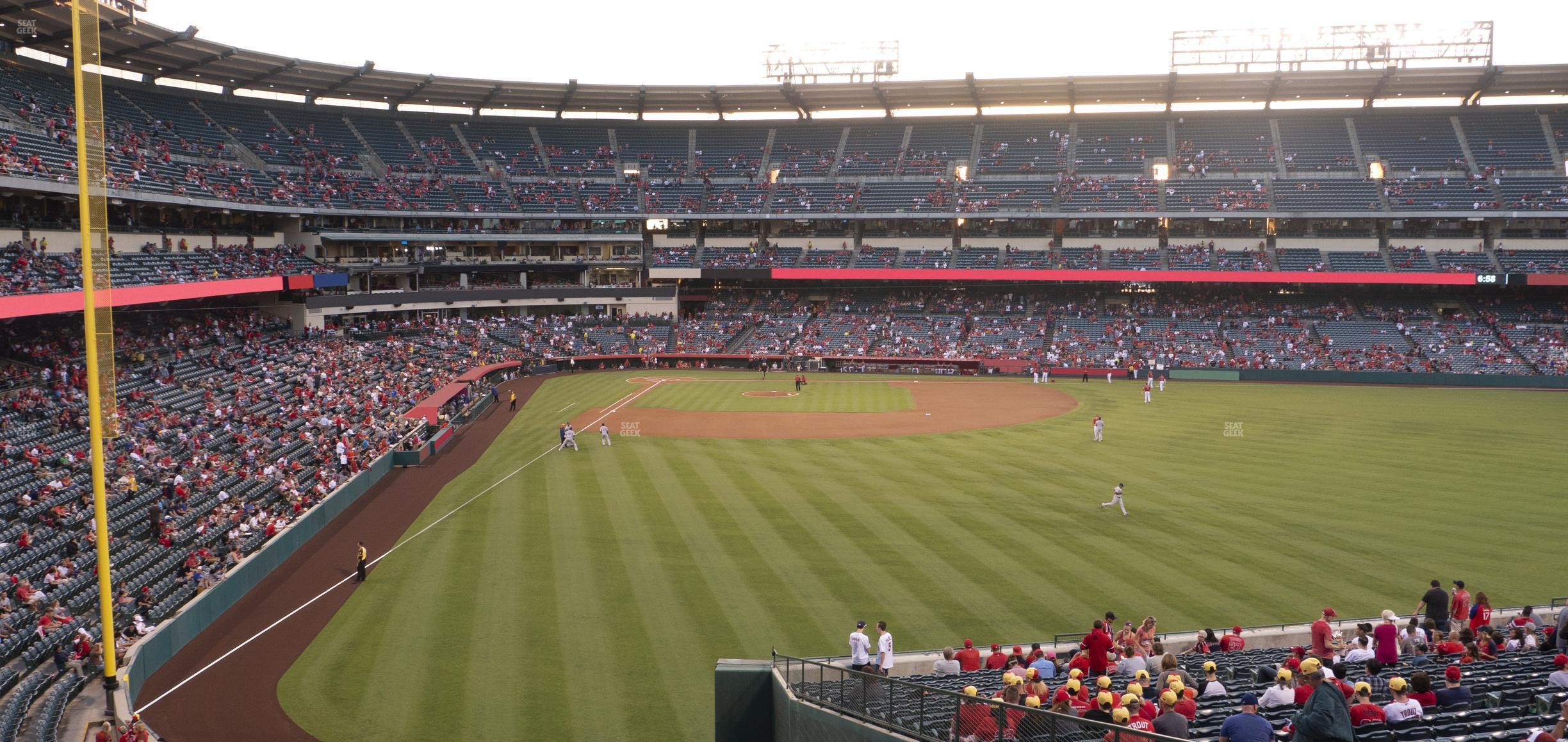 Seating view for Angel Stadium of Anaheim Section 243