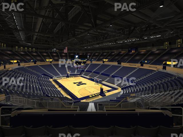 Seating view for Crisler Center Section 235