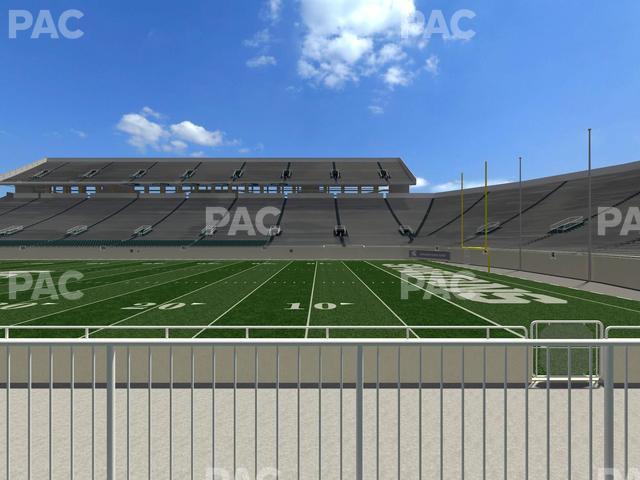 Seating view for Spartan Stadium (Michigan) Section Sideline Club 21