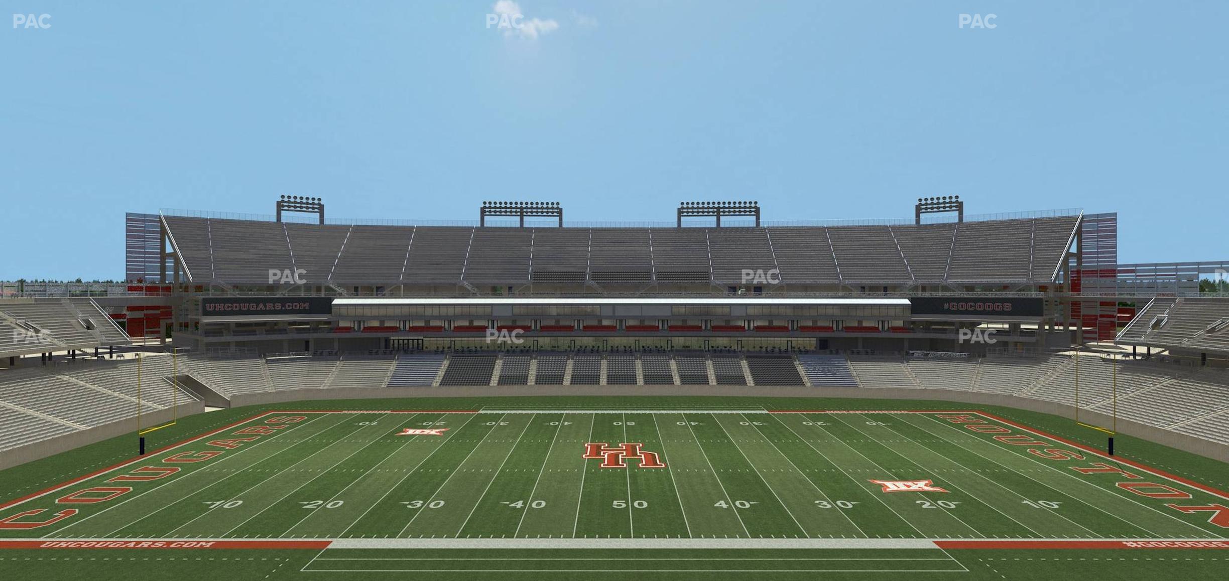 Seating view for TDECU Stadium Section 229