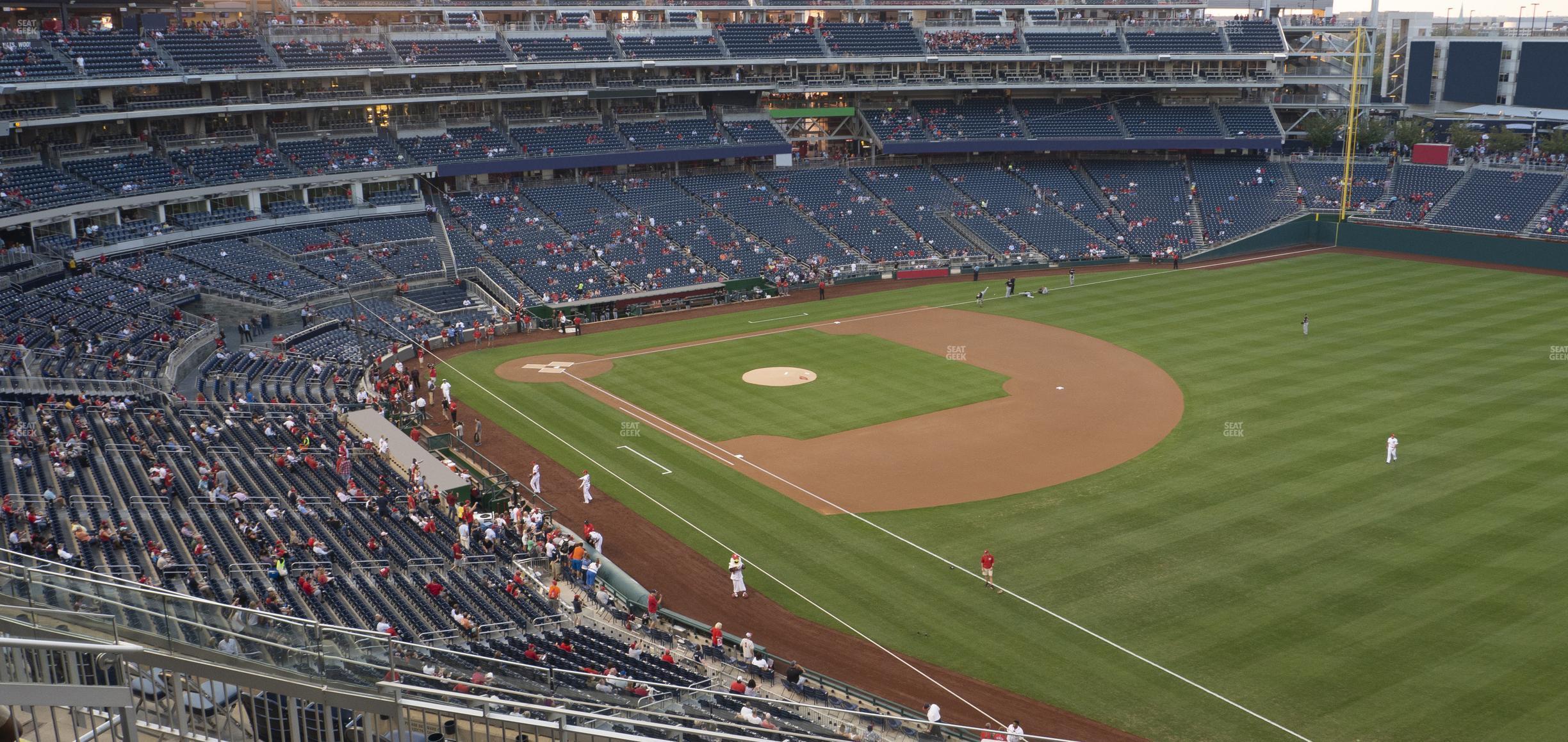 Seating view for Nationals Park Section 226