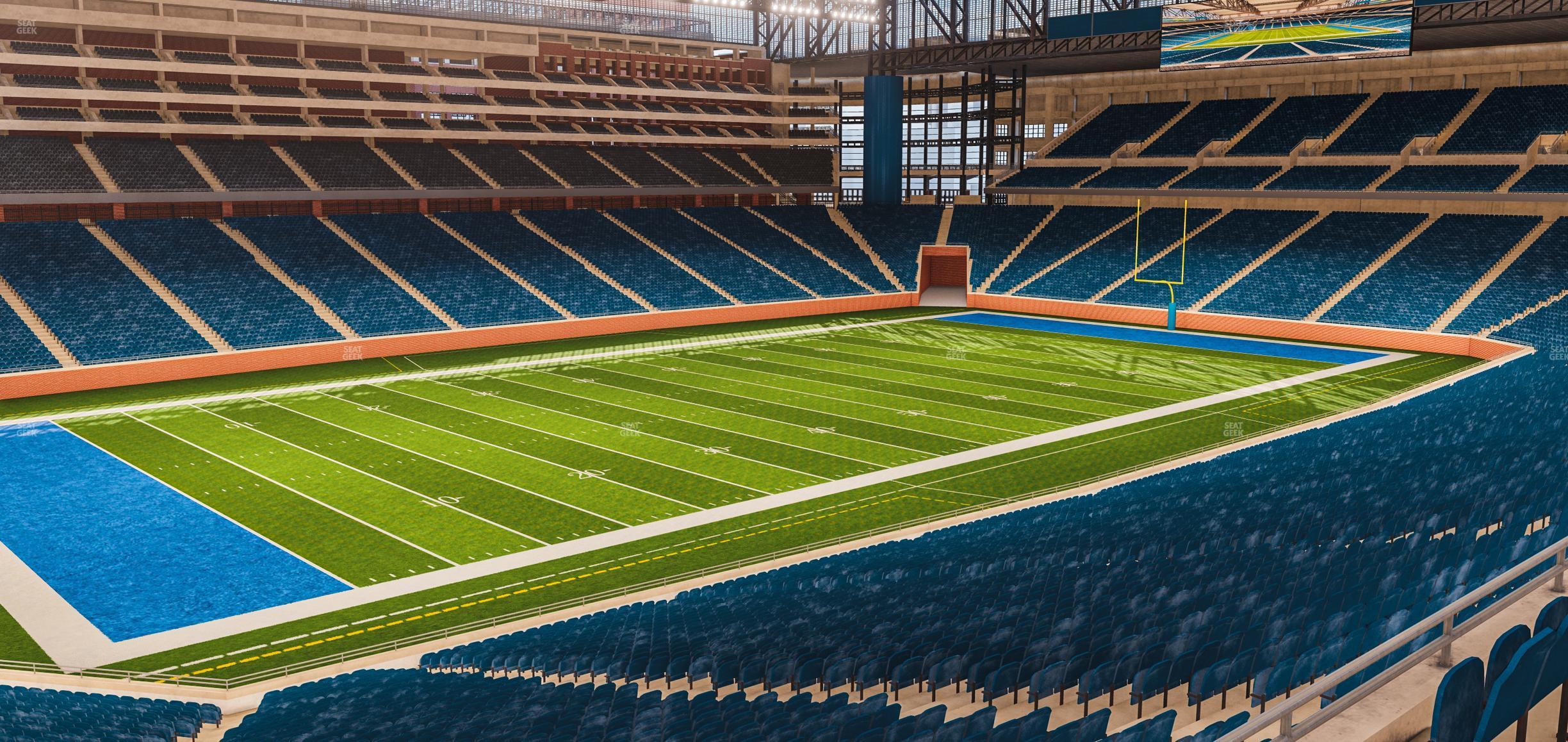 Seating view for Ford Field Section 225