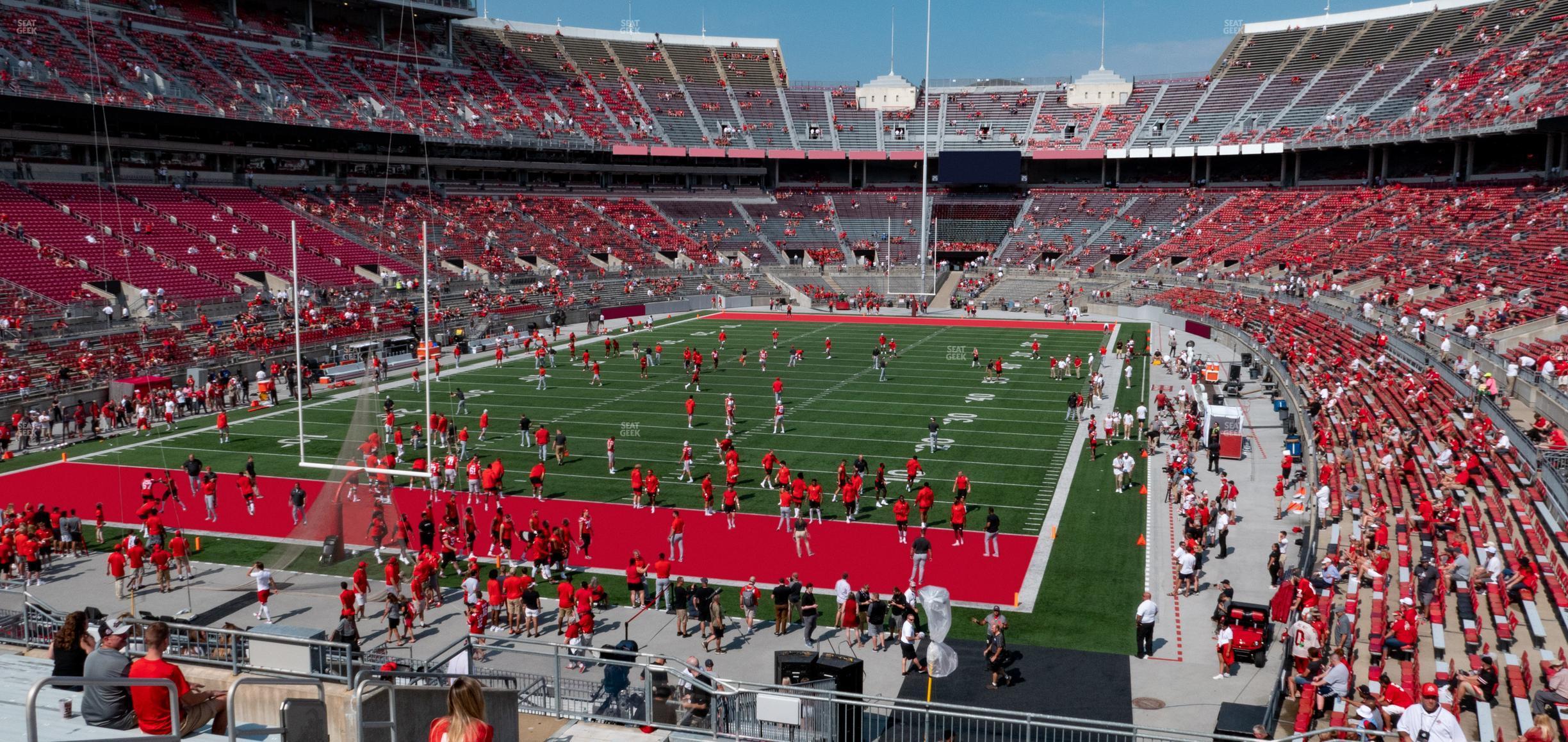 Seating view for Ohio Stadium Section 36 A