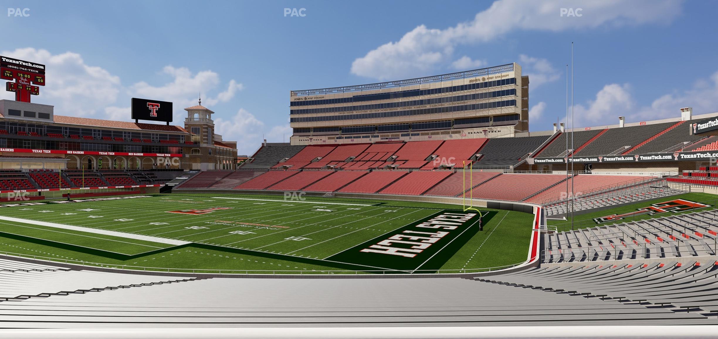 Seating view for Jones AT&T Stadium Section 15