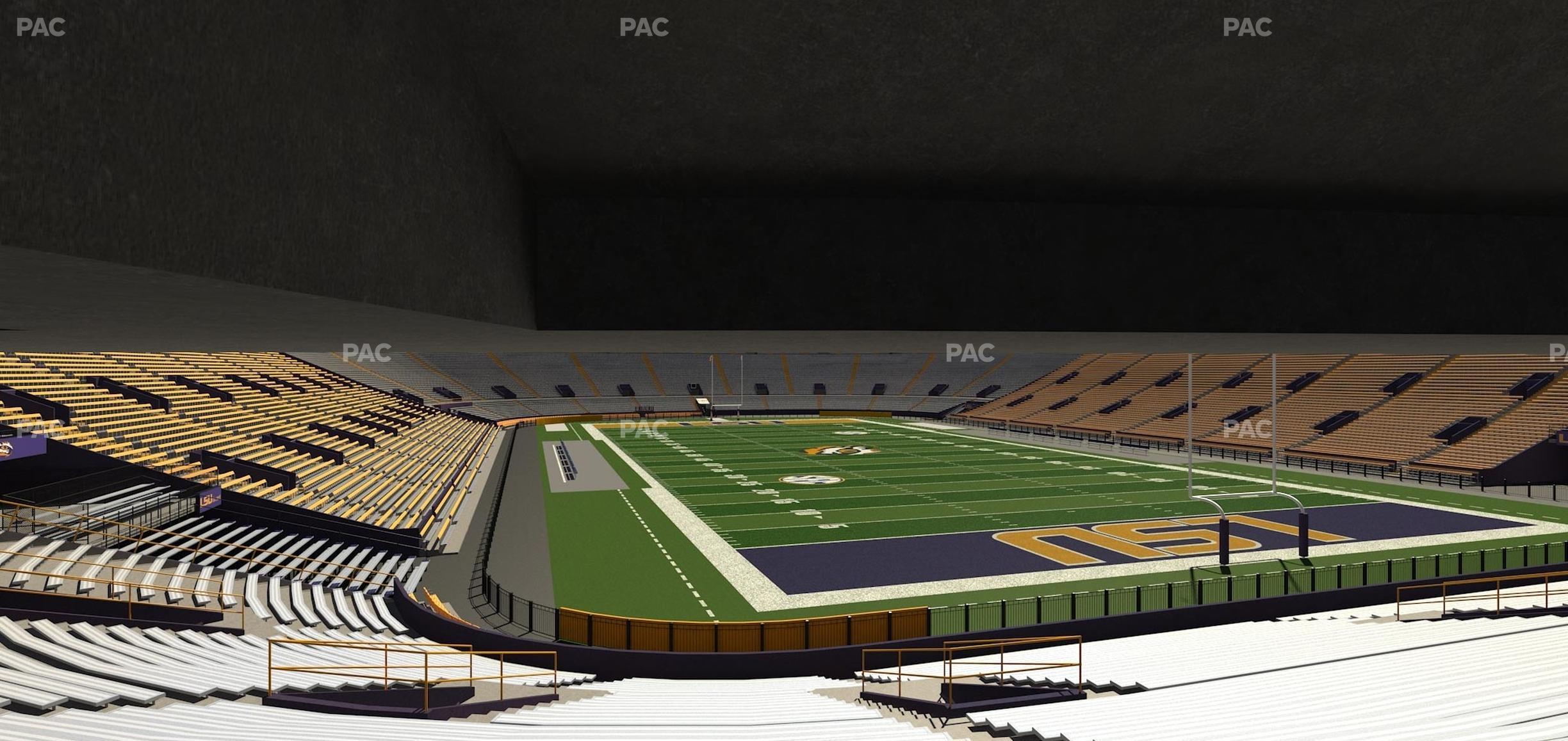 Seating view for Tiger Stadium Section 407