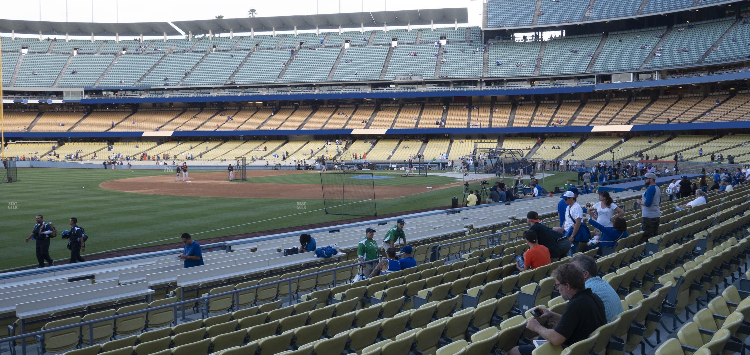 Seating view for Dodger Stadium Section 43 Fd