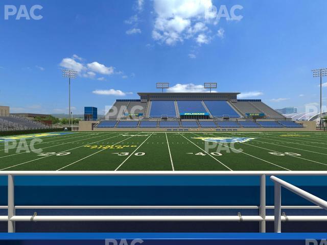 Seating view for Delaware Stadium Section East Box 82