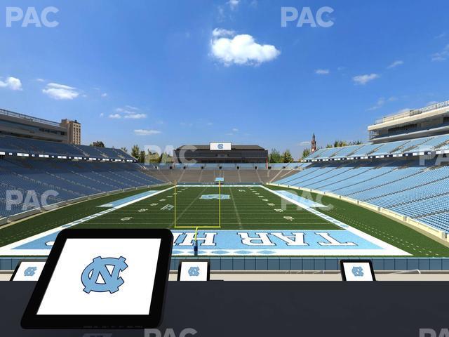 Seating view for Kenan Memorial Stadium Section 135