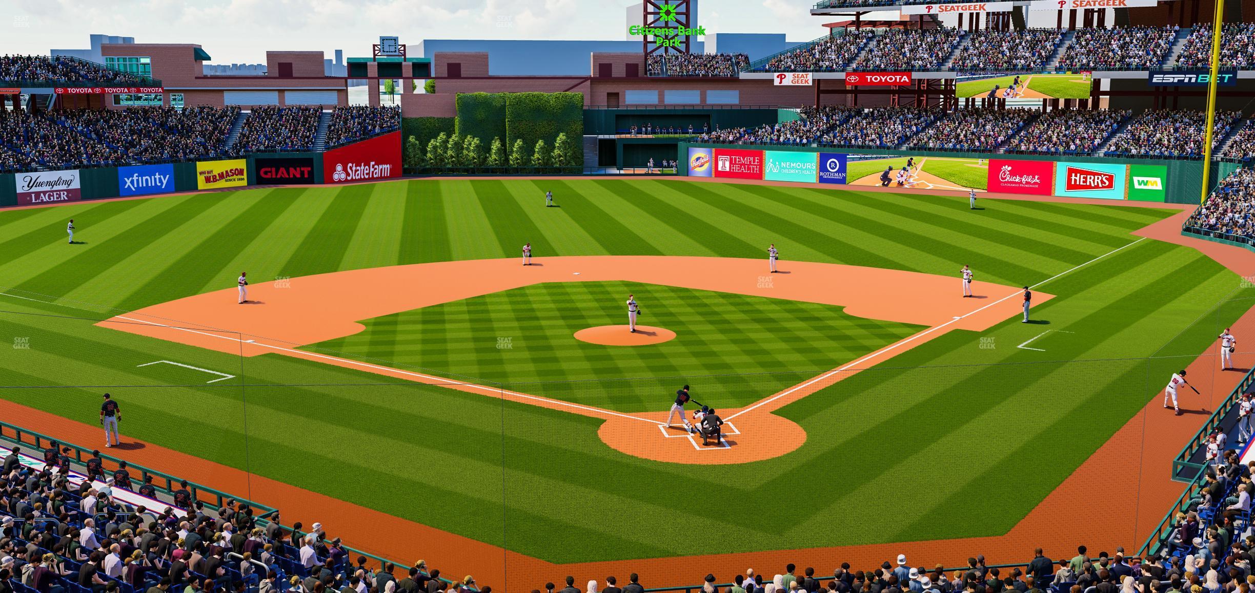 Seating view for Citizens Bank Park Section Suite 32