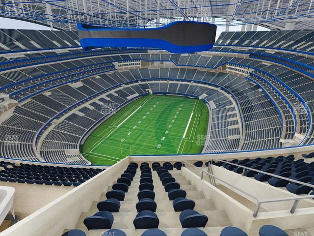 Seating view for SoFi Stadium Section 526