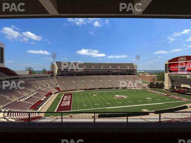 Seating view for Davis Wade Stadium Section 209