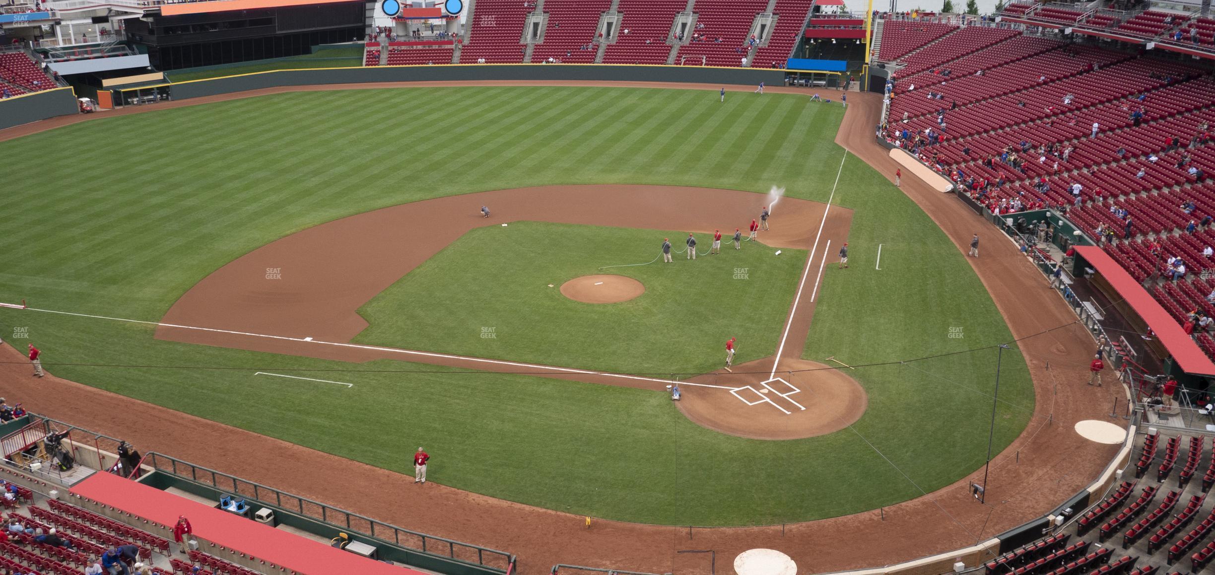 Seating view for Great American Ball Park Section 420