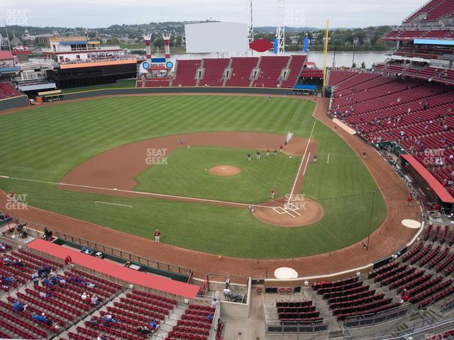 Seating view for Great American Ball Park Section 420