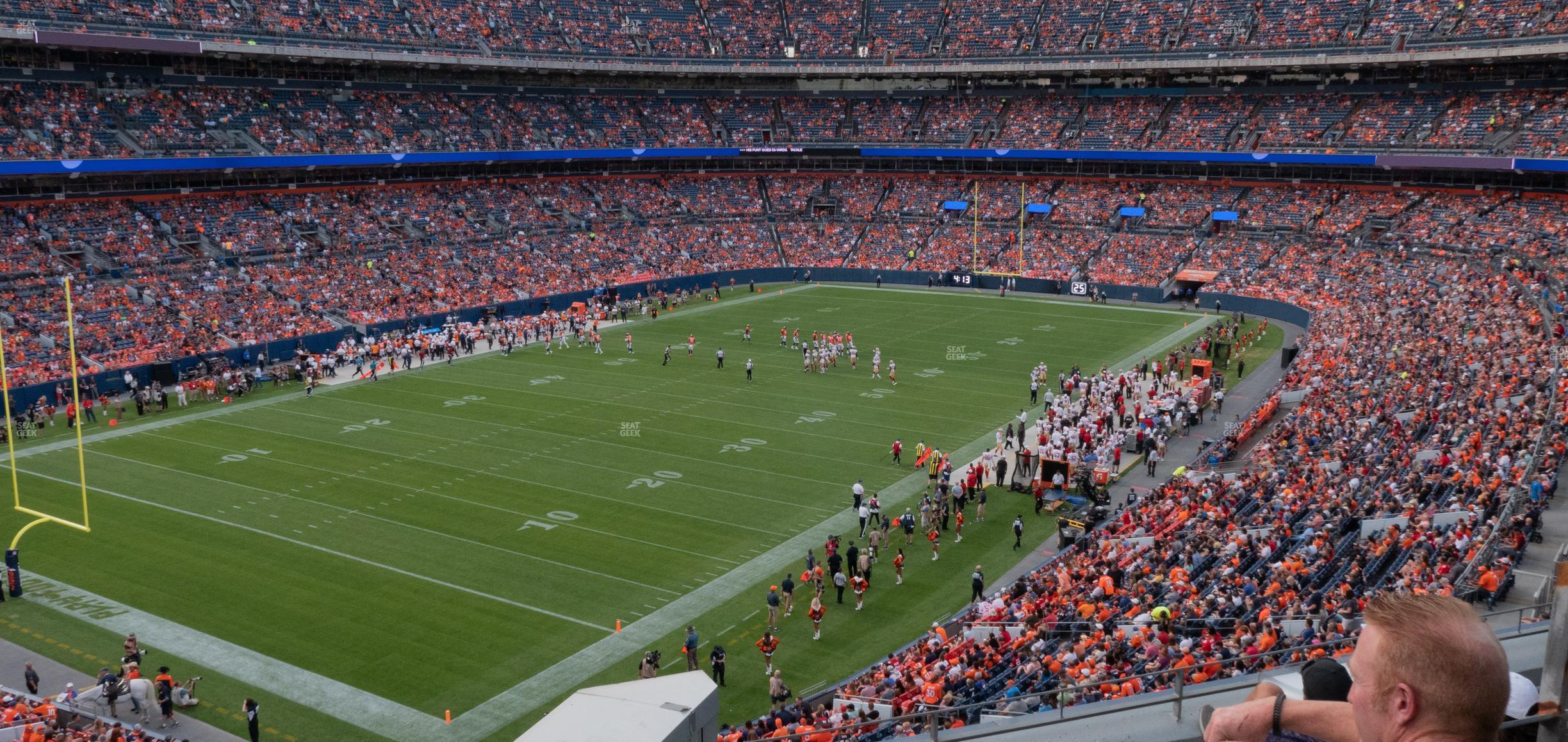 Seating view for Empower Field at Mile High Section 346