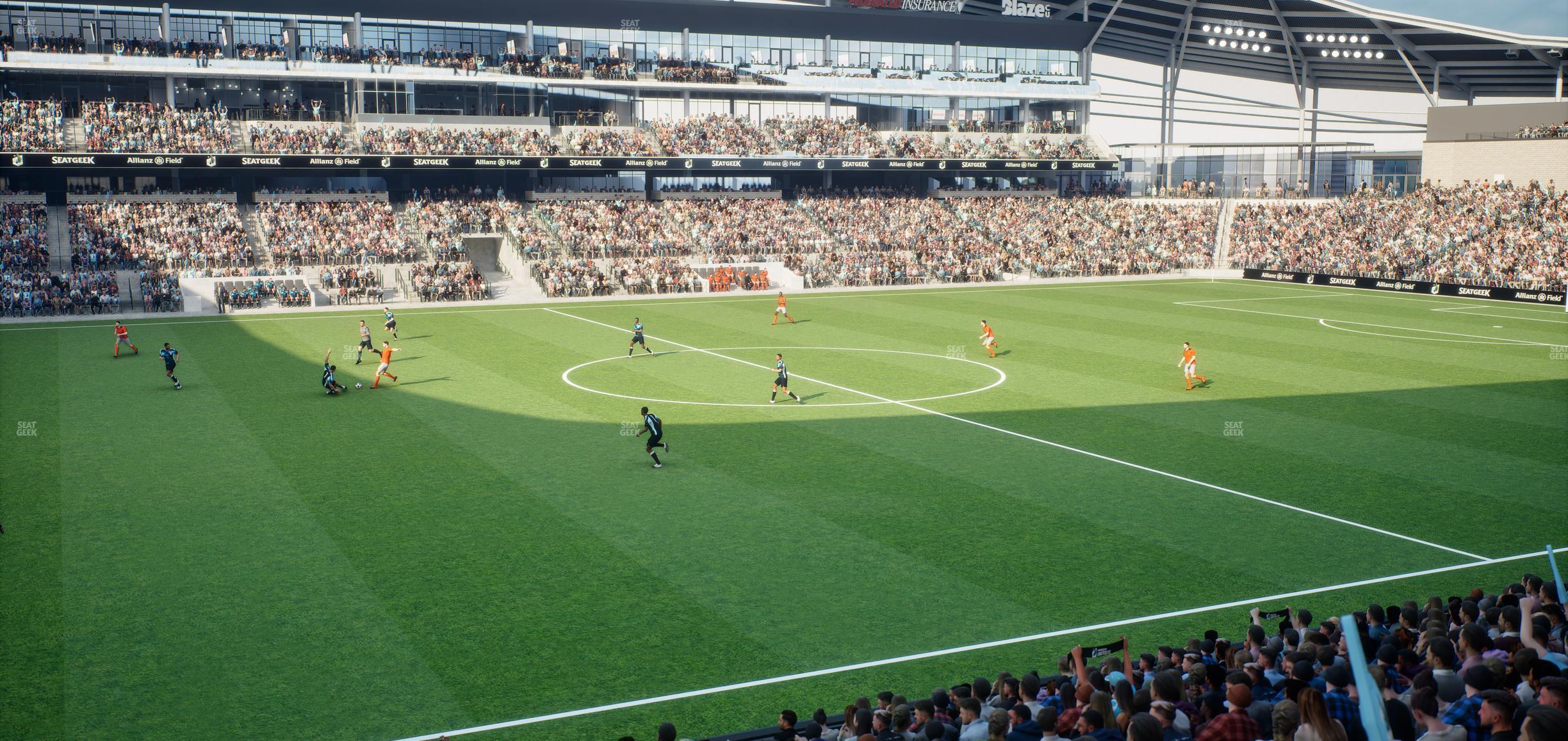 Seating view for Allianz Field Section 15